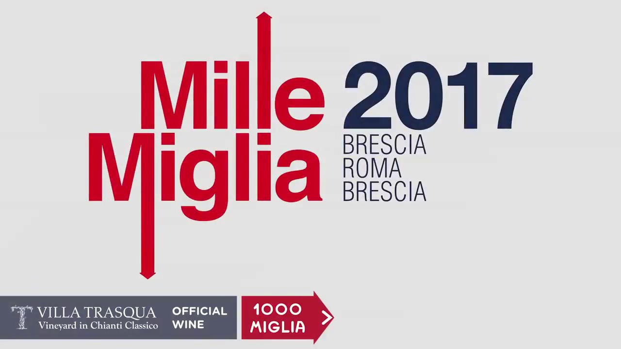 Villa Trasqua official wine sponsor Mille Miglia 2017 | Best Moments