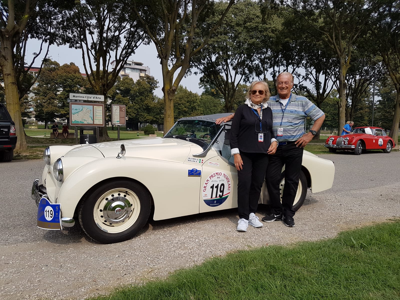 Il nostro amico Luciano Olivieri al GP Nuvolari 2018