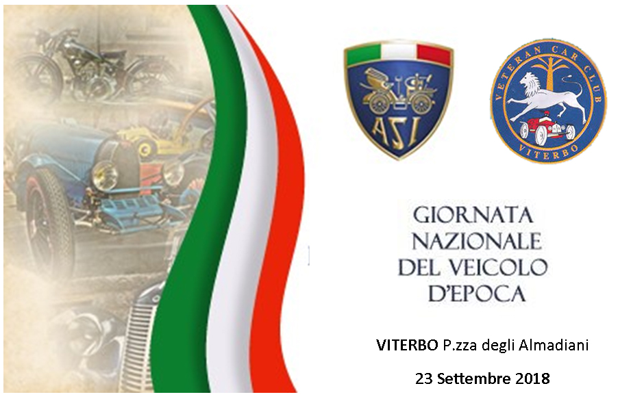 A Viterbo si festeggia la Giornata Nazionale del Veicolo D’Epoca