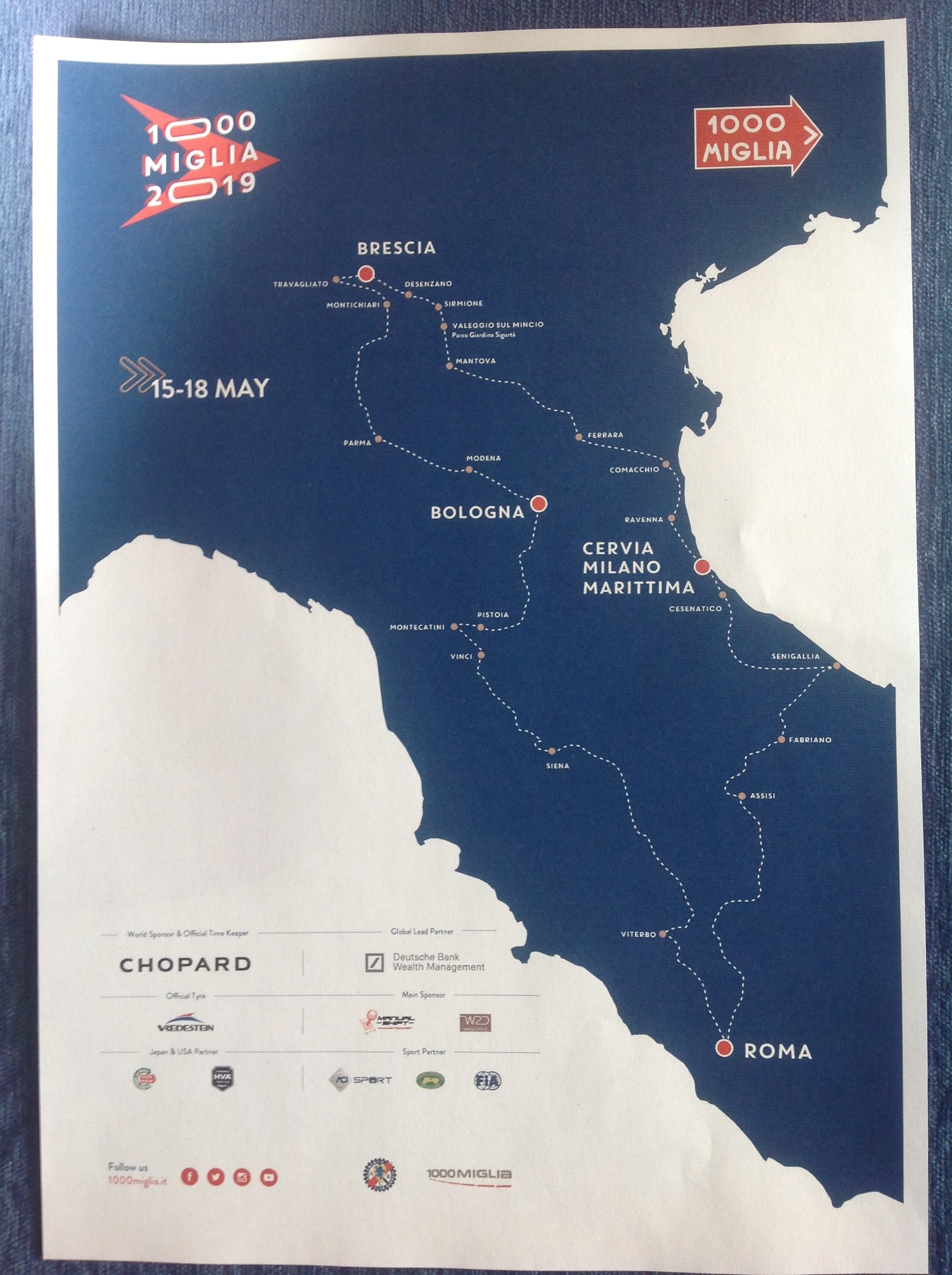 Brescia, presentata ufficialmente la Mille Miglia 2019