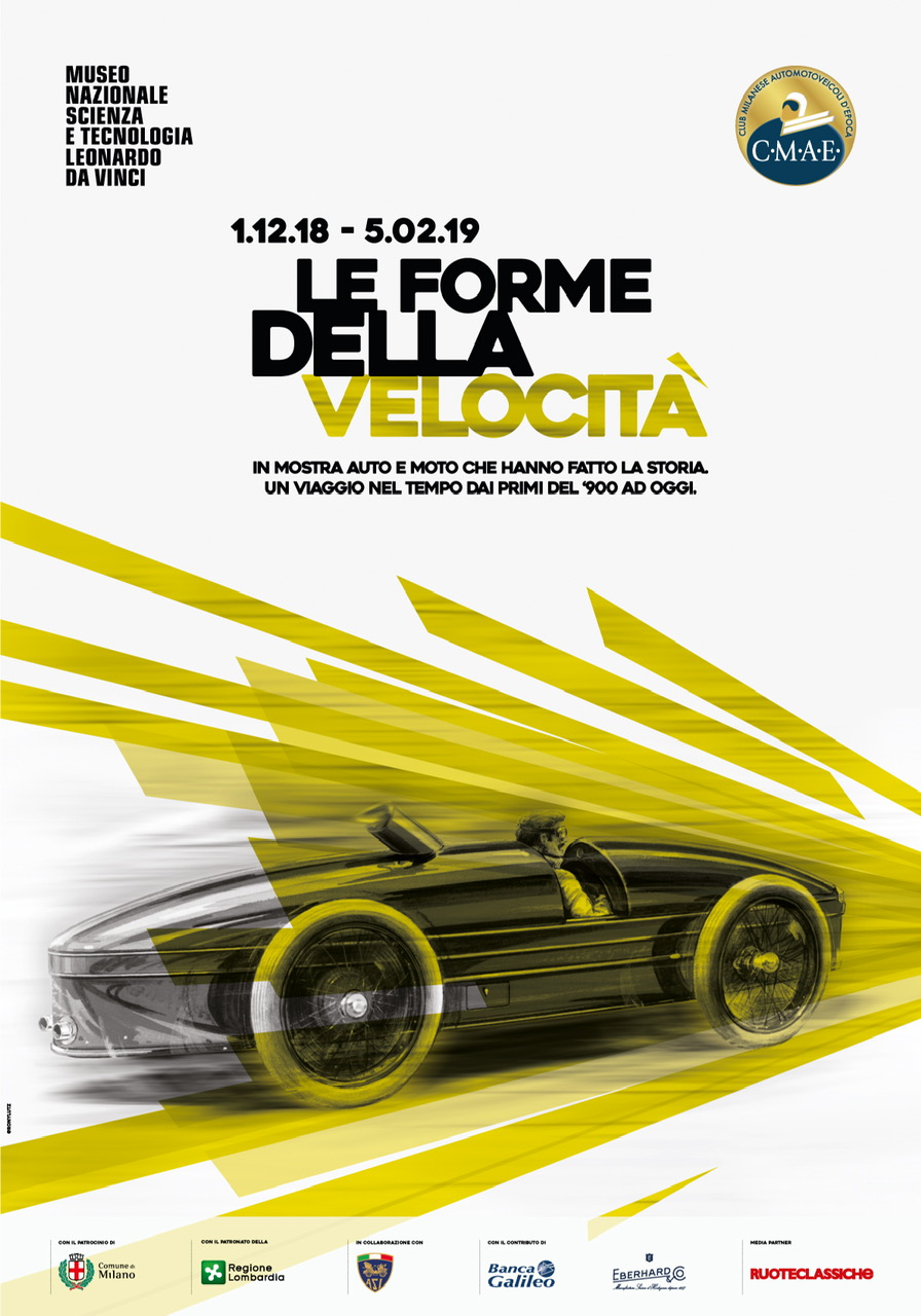 IL CMAE E IL MUSEO NAZIONALE SCIENZA E TECNOLOGIA LEONARDO DA VINCI DI MILANO PRESENTANO “LE FORME DELLA VELOCITÀ”