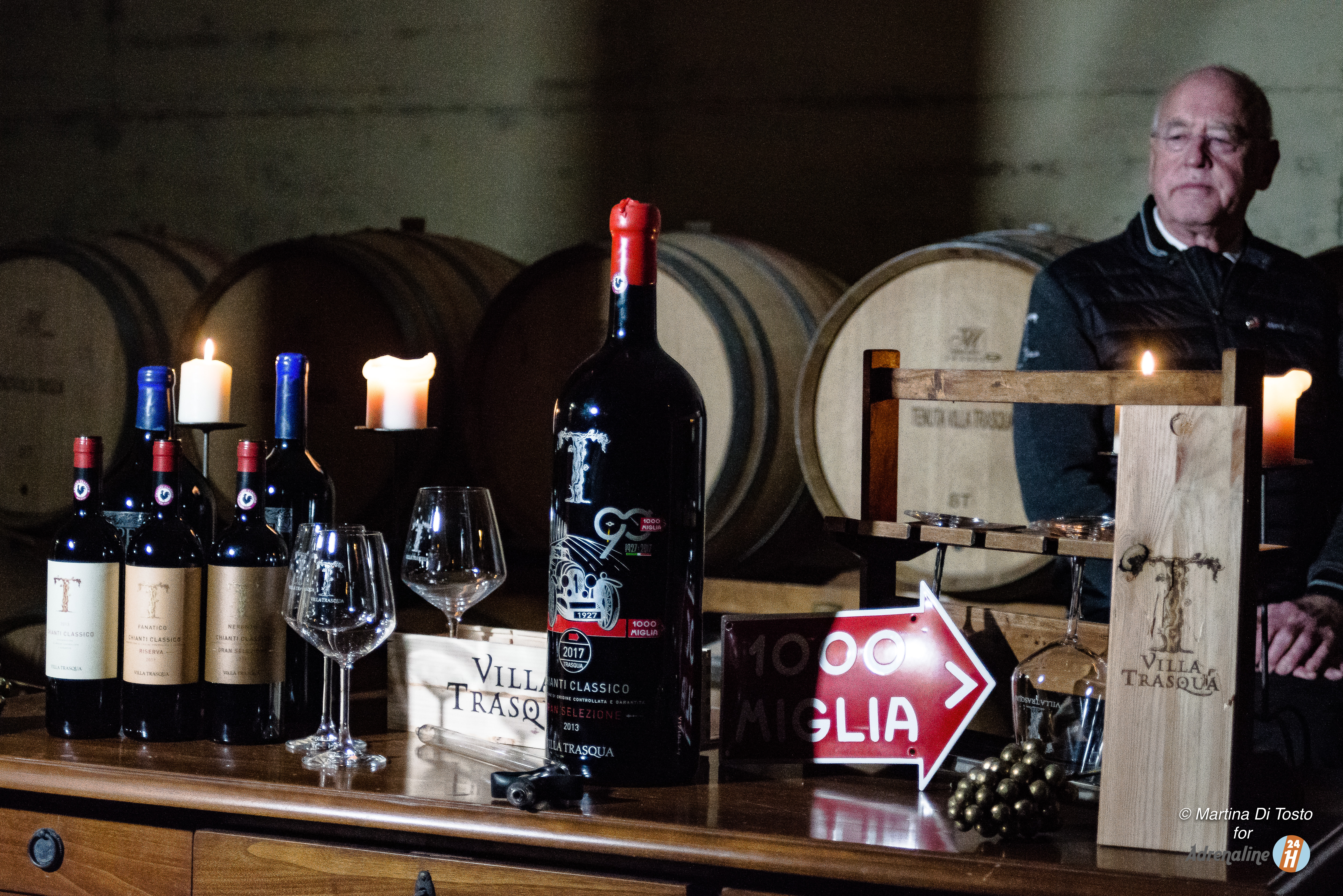 Ufficiale….Villa Trasqua sarà Official Red&White Wine della 1000 Miglia 2019 e 2020