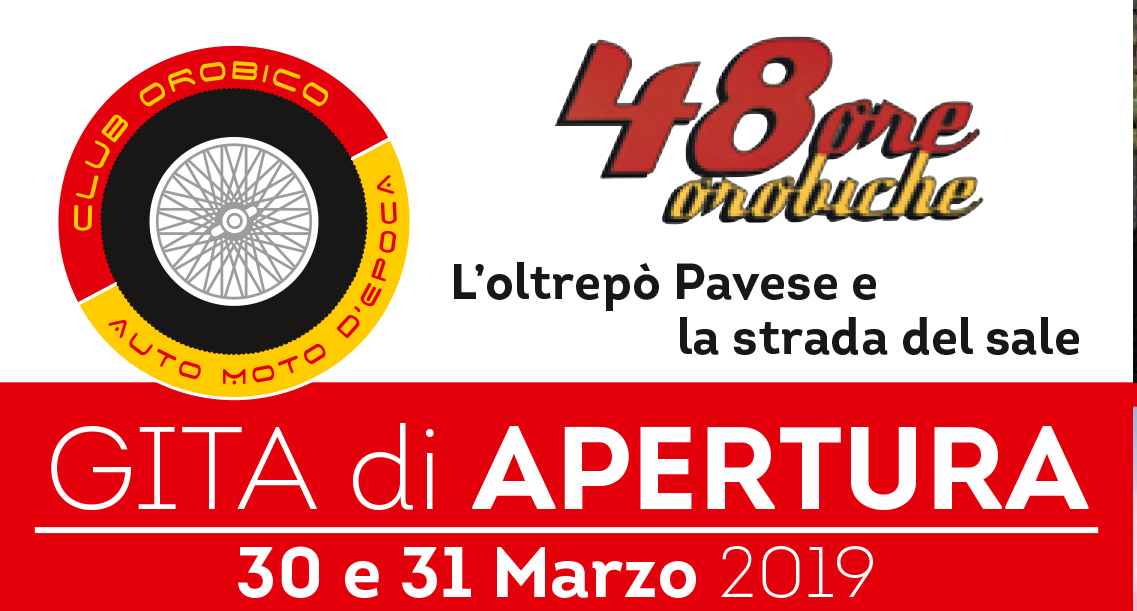 Si volgerà nell’Oltrepò Pavese la “48 ORE OROBICHE” edizione 2019