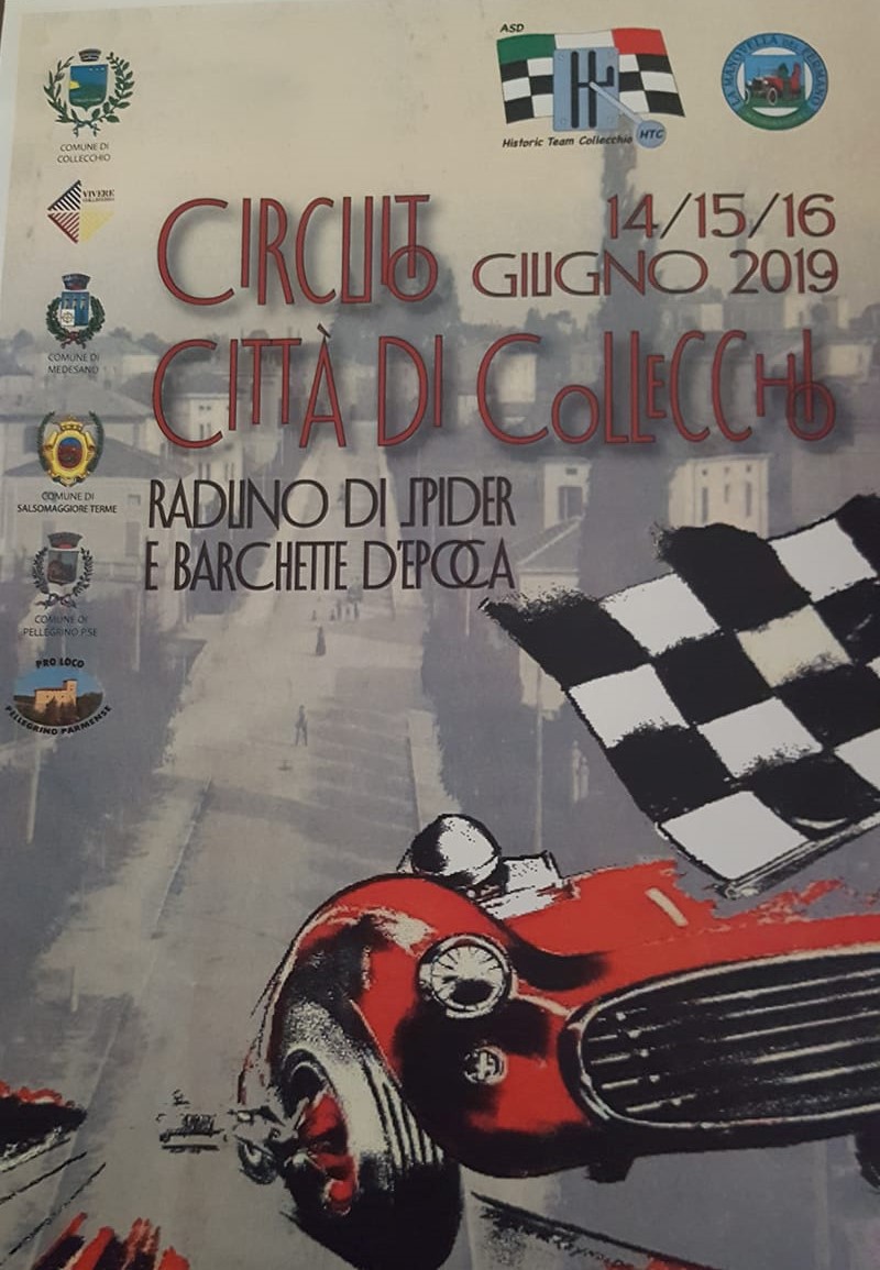 Dal 14 al 16 Giugno si svolgerà il I Circuito Città di Collecchio