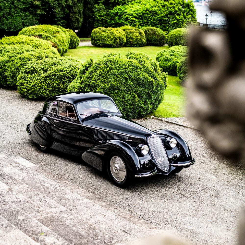 L’Alfa Romeo 8C 2900 B trionfa al Concorso di Eleganza di Villa d’Este