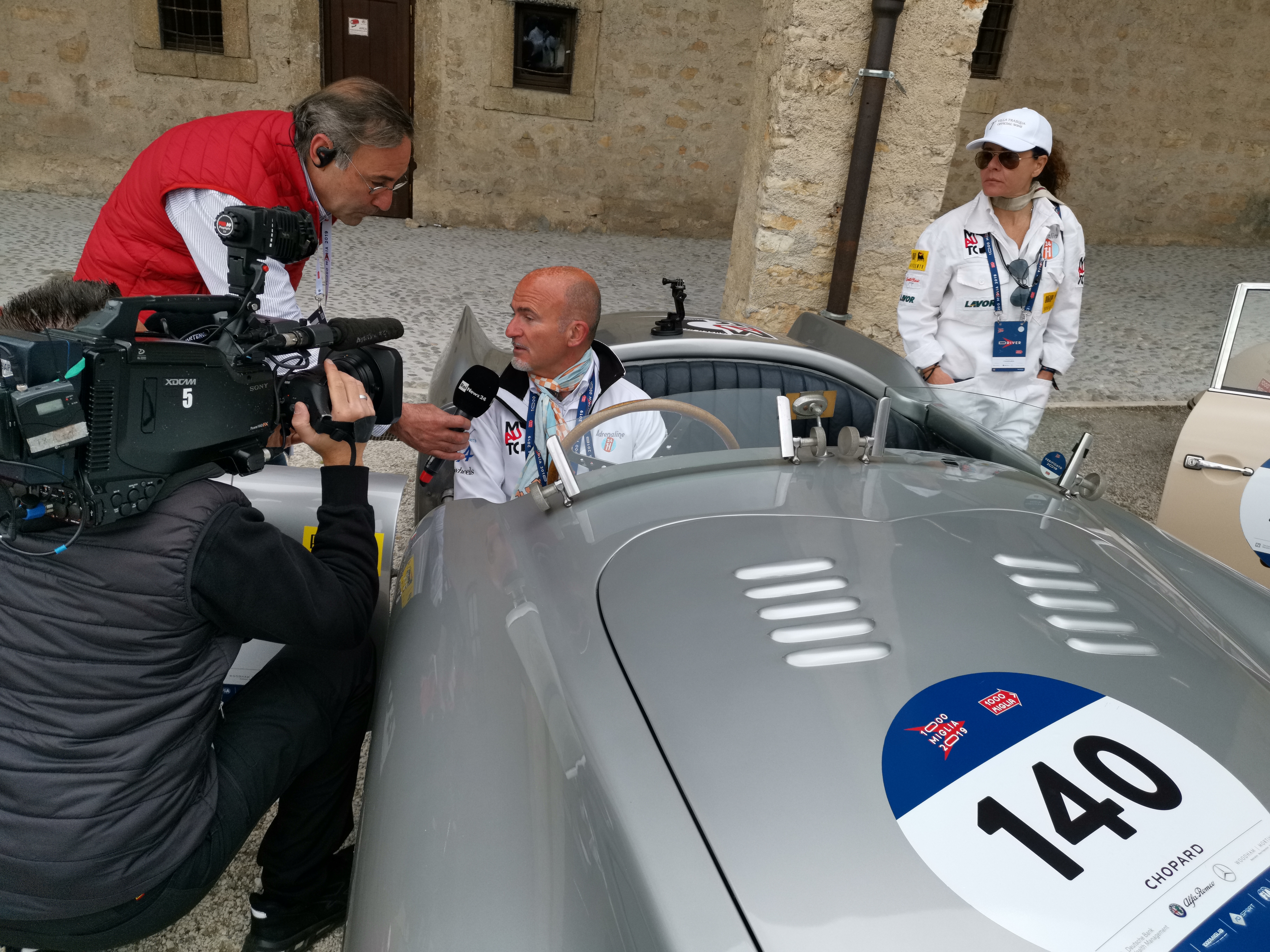 La Cisitalia 202 SMM Nuvolari e Adrenaline24h protagonisti del programma Vroom di Rai News
