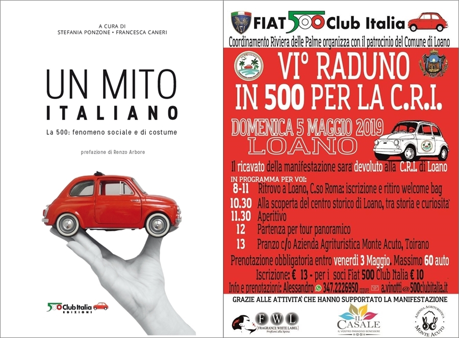 Domenica 5 Maggio raduno 500 a Loano per sostenere la C.R.I