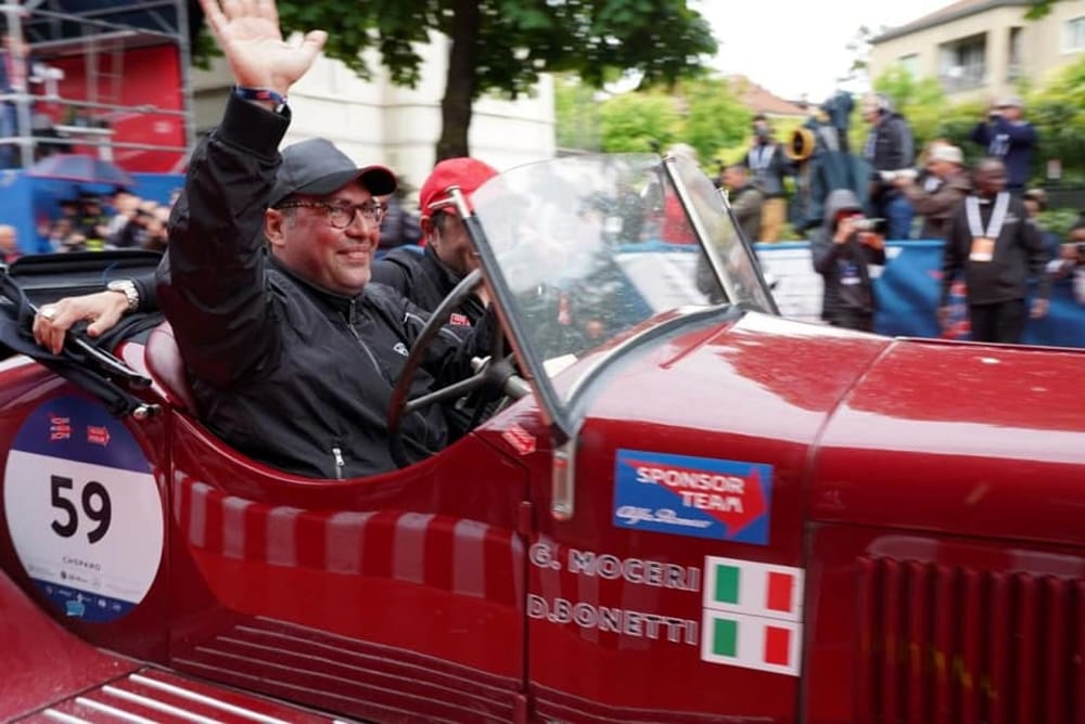 Il “pediatra volante” Giovanni Moceri, vince la 1000 Miglia 2019!!!
