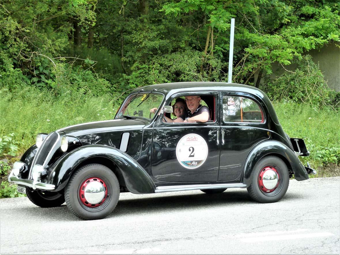 Il duo Zanasi-Bertini su Fiat 508 C si aggiudica la Coppa della Collina Storica 2019