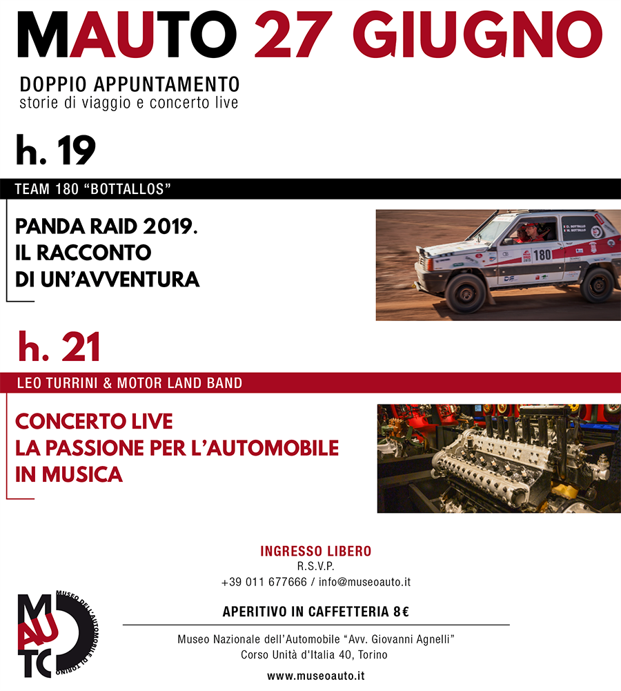 Al MAUTO Storie di Viaggio e Concerto Live