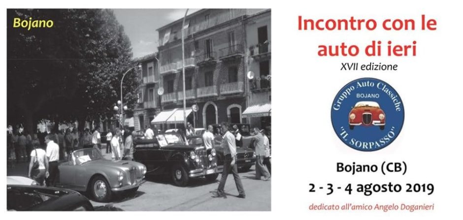 Tutto pronto per la XVII edizione di ‘Incontro con le auto di ieri’