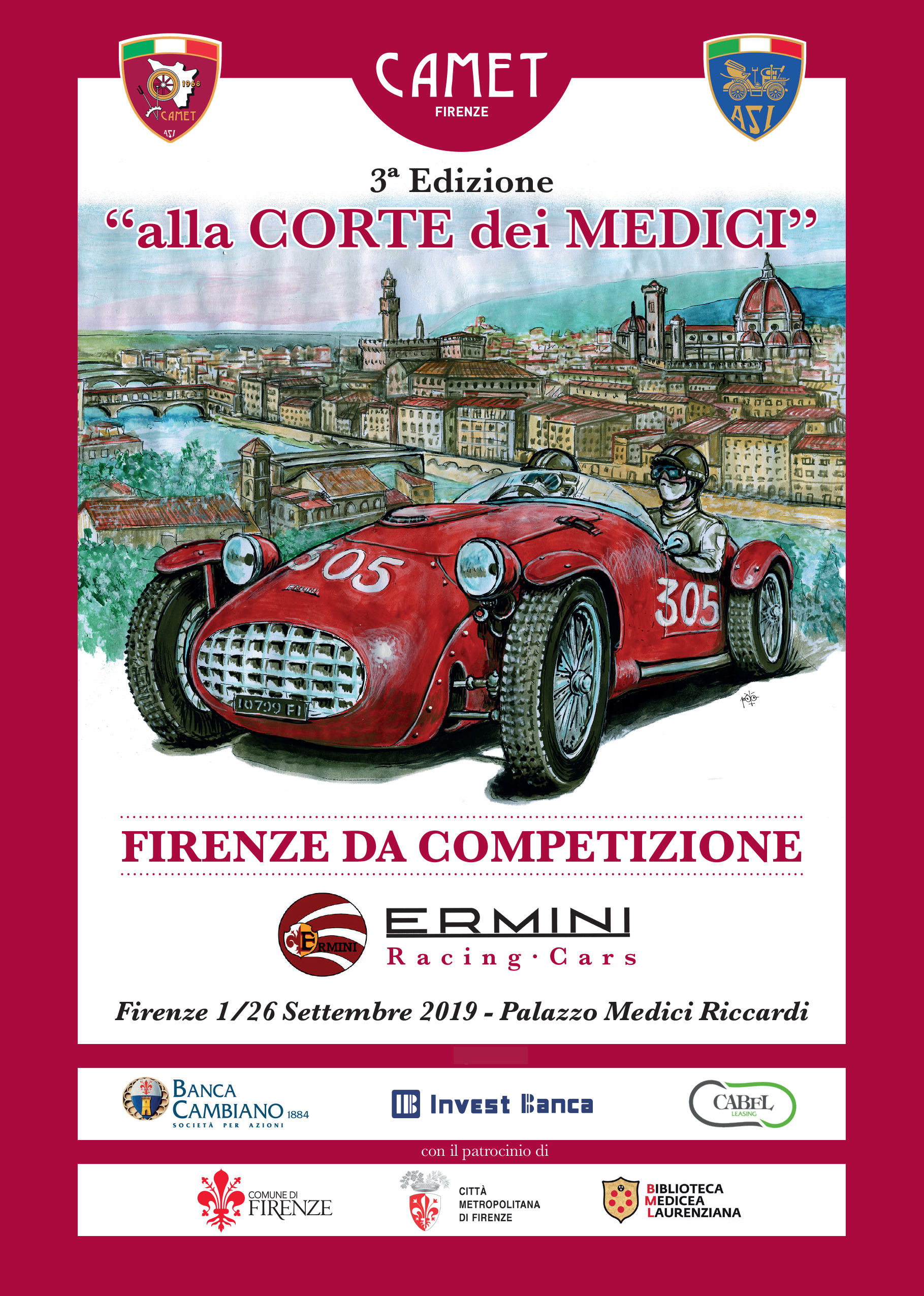 A settembre andrà in scena la mostra “Firenze da Competizione”
