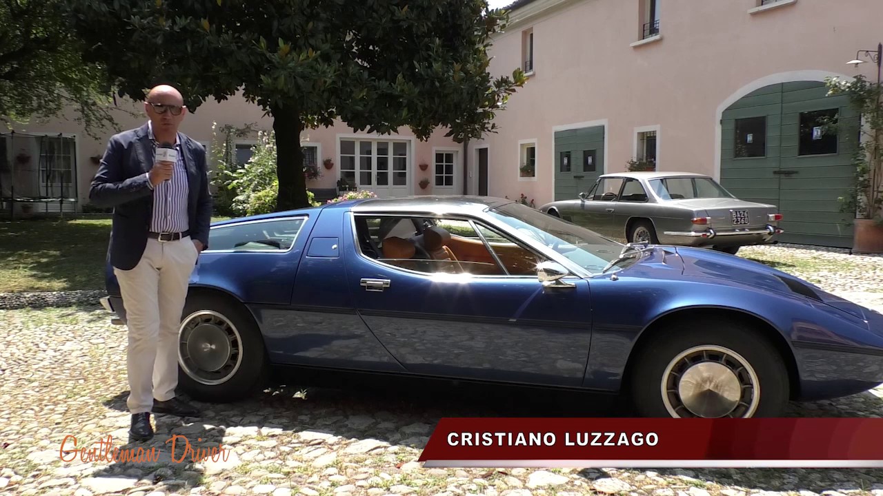 Cristiano Luzzago e la Maserati Bora.Estratto dalla puntata n.°73 di Gentleman Driver