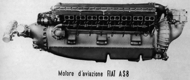 Motore Fiat AS8…pronto per essere ammirato!!!