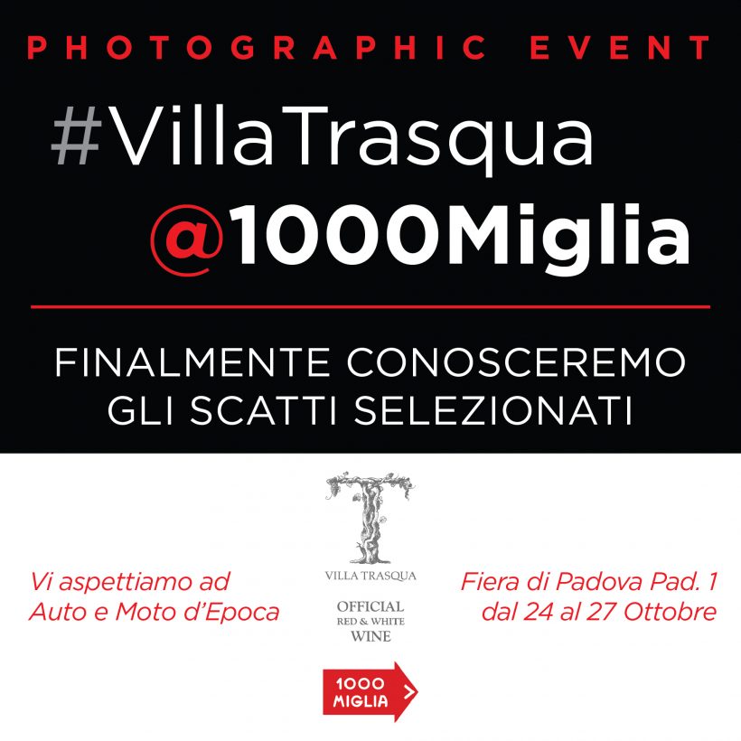 Evento fotografico VillaTrasqua@1000Miglia..le foto sono state selezionate!!!