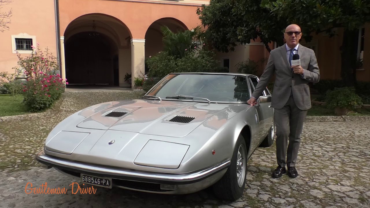 Cristiano Luzzago e la Maserati Indy.Estratto dalla puntata n.°76 di Gentleman Driver TV