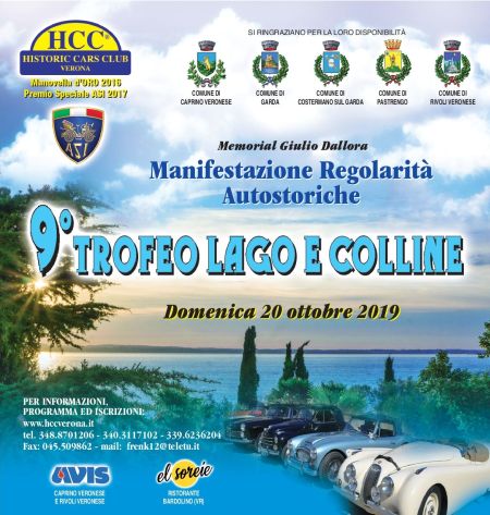 Il 20 Ottobre si svolgerà il IX Trofeo Lago e Colline – Memorial Giulio Dallora
