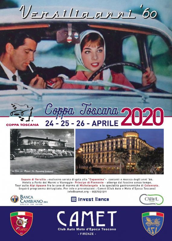 Rievocazione della Coppa Toscana 2020..dal 24 al 26 Aprile!!