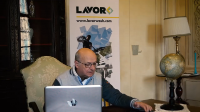 Paolo Bucchi nella sede del Team Lavor