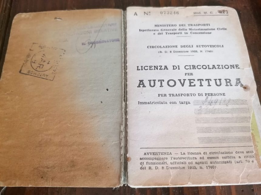 Veicoli storici: distruzione di libretti e certificati, ASI si oppone
