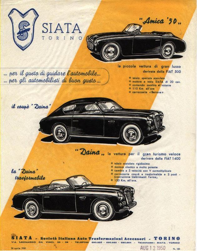 Pit Stop: Siata Daina, eleganza sportiva all’italiana