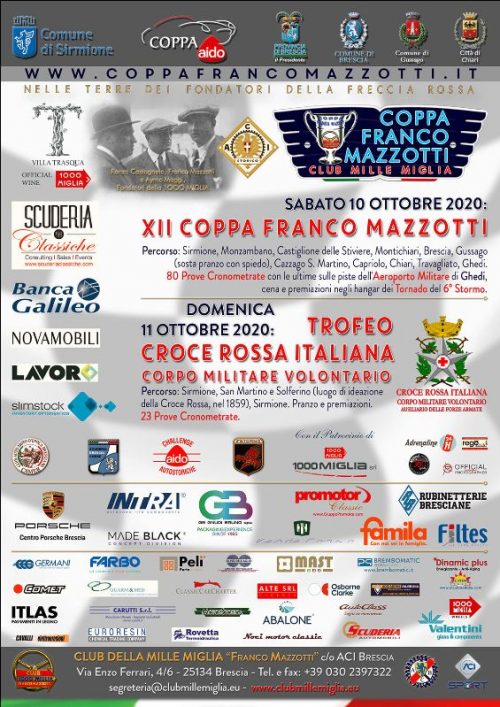 Il 10 ottobre torna la Coppa Franco Mazzotti!!!