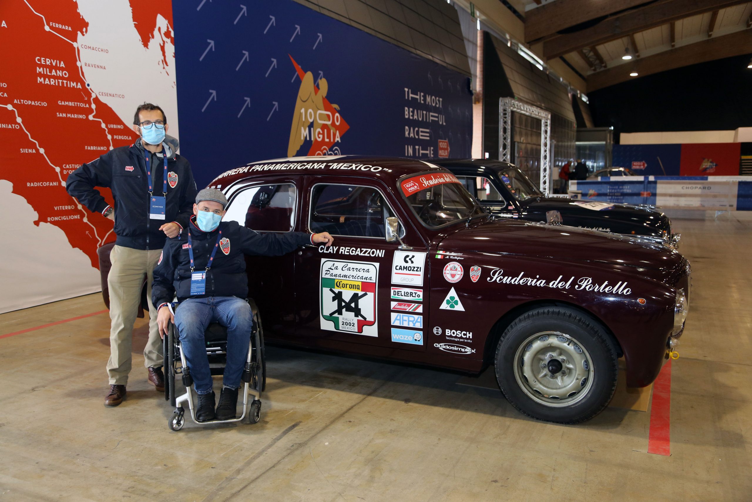 1000 Miglia 2020 al traguardo: Scuderia del Portello tra i protagonisti!!!
