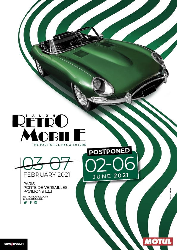 Retromobile 2021 si svolgerà in primavera!!!