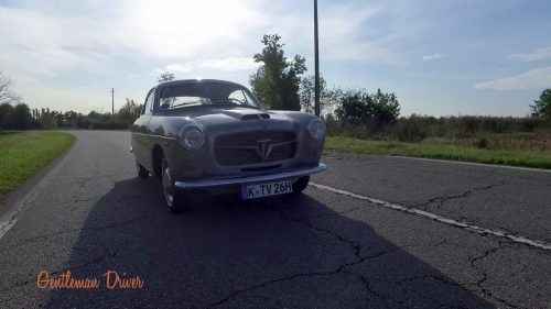 Cristiano Luzzago e la Fiat 1100 TV Coupé Pininfarina. Estratto della puntata 107 di Gentleman Driver del 13 Novembre 2020