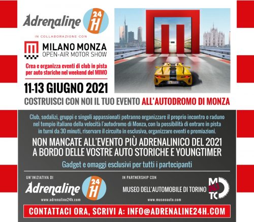 MIMO2021: tutti in pista a Monza con le storiche e youngtimer