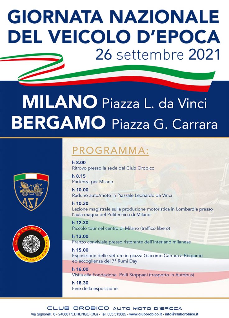 Giornata Nazionale del Veicolo D'Epoca