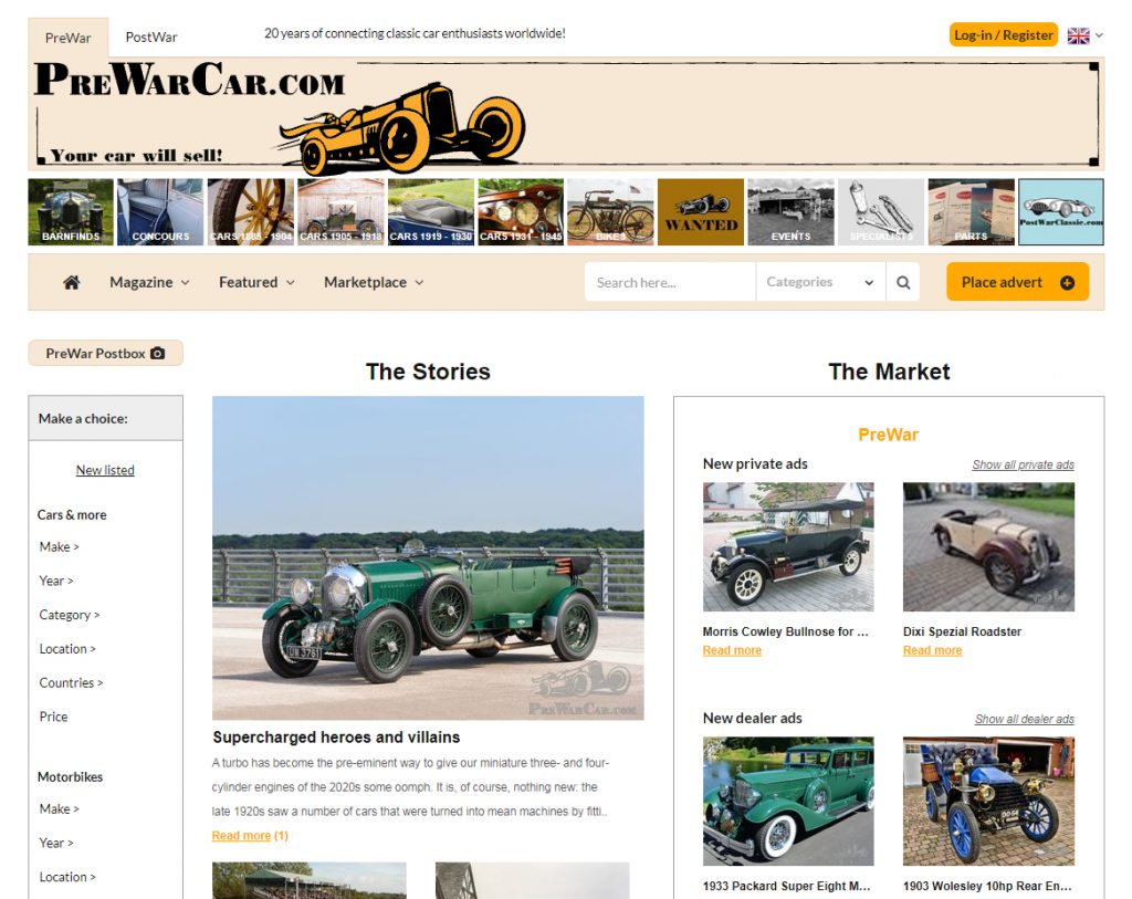 Anteprima prewarcar.com