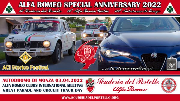 Il 3 Aprile andrà in scena l’Alfa Romeo Special Anniversary 2022