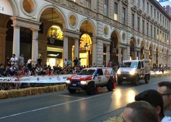 La Dakar incanta Torino coi mezzi del team DEM/Tecnosport