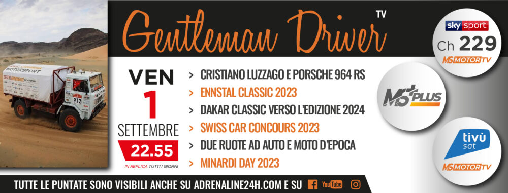 puntata gentleman driver tv